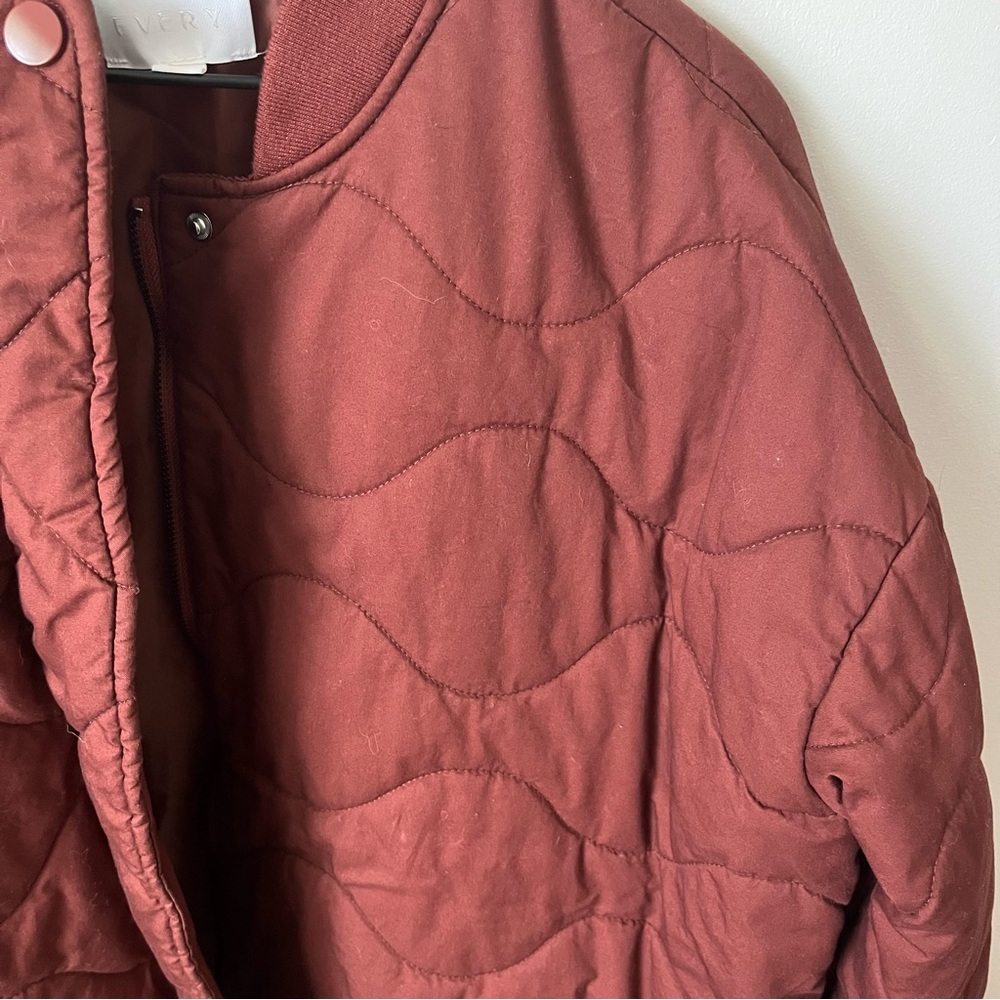 Everly Rust Quilted Jacket - image 3